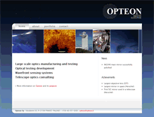 Tablet Screenshot of opteon.fi